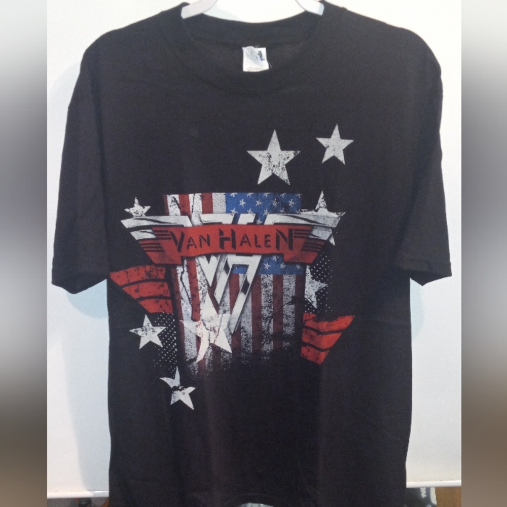 Van Halen T-Shirt New Old Stock Rock Tee Mens Large - Picture 2 of 4
